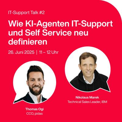 IT-Support Talk #2 - Jetzt anmelden!